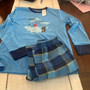 Lands End 2Piece Pajama Set  Size 14-16